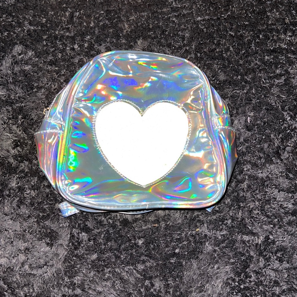 Iridescent Mini Backpack